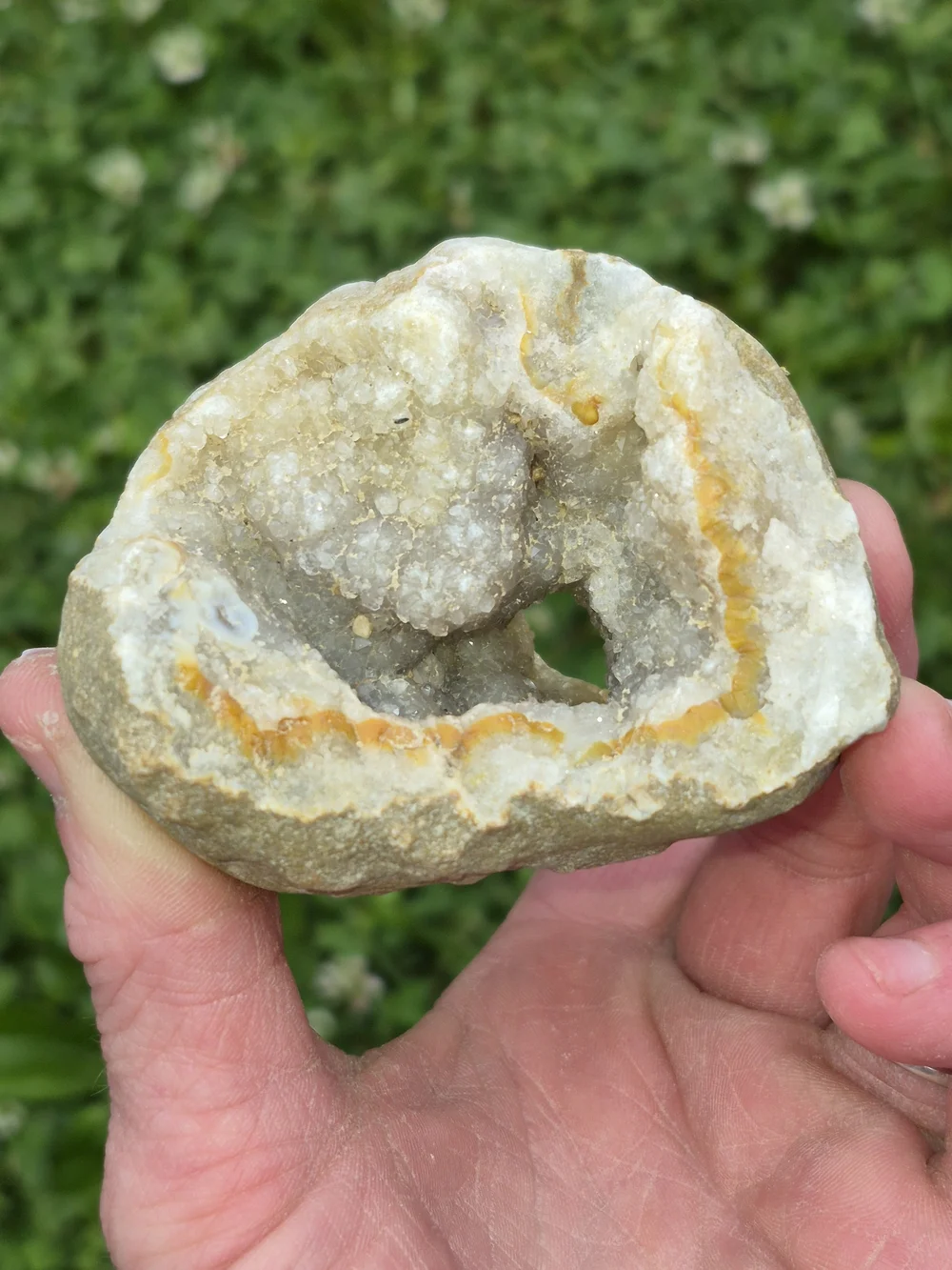 Raw Natural And Uncut Crystals And Fossils